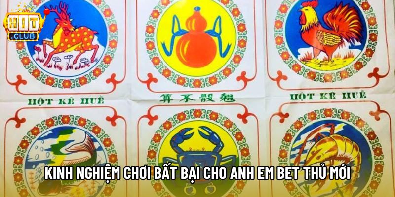 Kinh nghiệm chơi bất bại cho anh em bet thủ mới